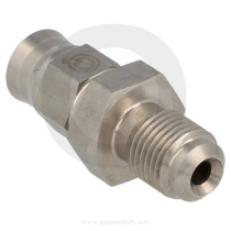 Rostfritt Stål Slangkoppling Rak Hane AN3 - AN3 QSP Products